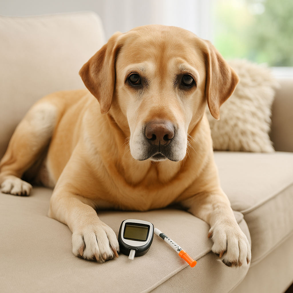 Diabetes in Dogs: Symptoms, Causes, Treatment and Prevention