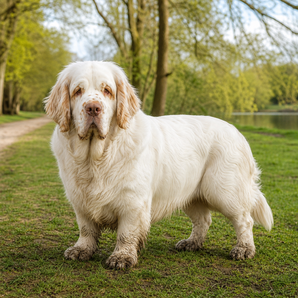 Clumber Spaniel Dog Breed Information and Characteristics