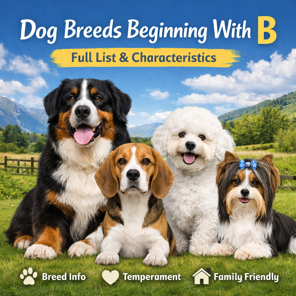 Dog Breeds Beginning With B: Full List & Characteristics of Each Breed