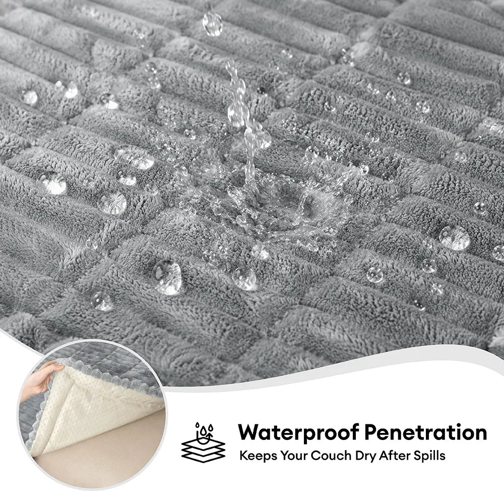 Waterproof Lazy Soft Flannel Breathable Pet Mat Non-slip Sofa Cover