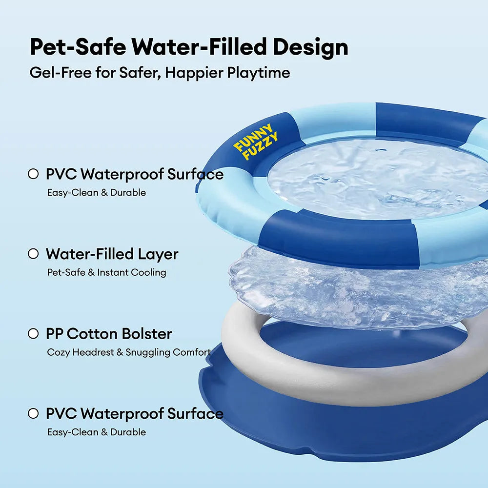 Water-Filled Cooling Dog Mat - Chill Nest