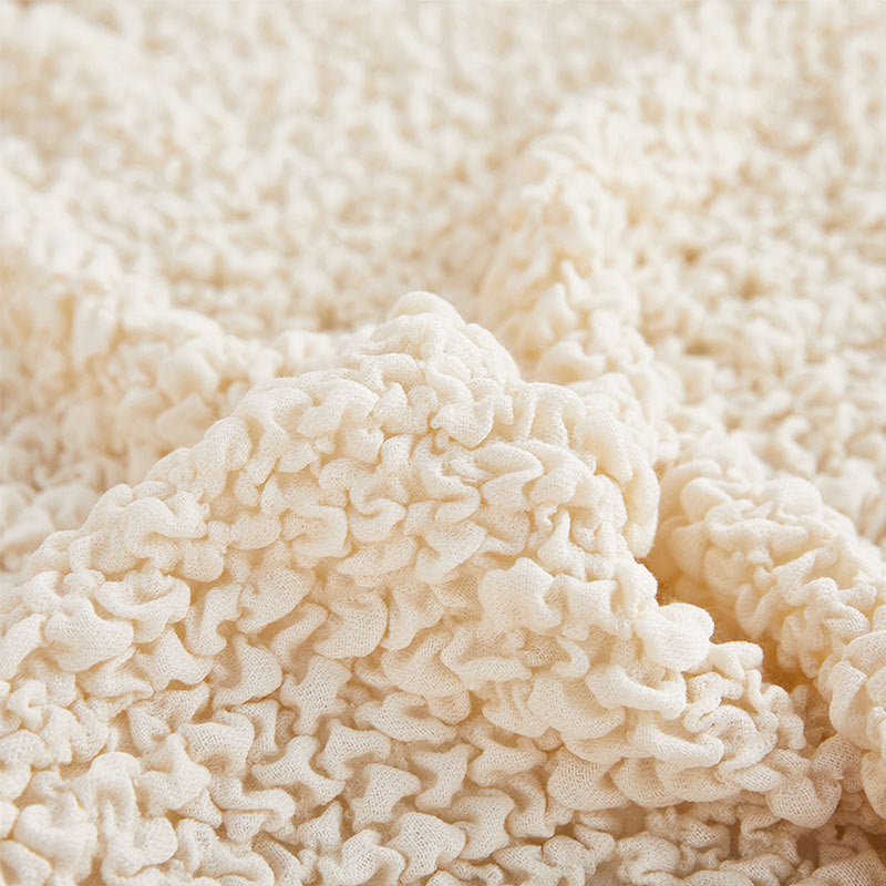 All-Season Cloud Bubble Textured Stretch Full-Cover Sofa Cover