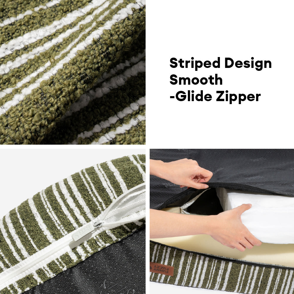 Orthopedic All-season Memory Foam Dog Bed - Funnyfuzzy SnugNest