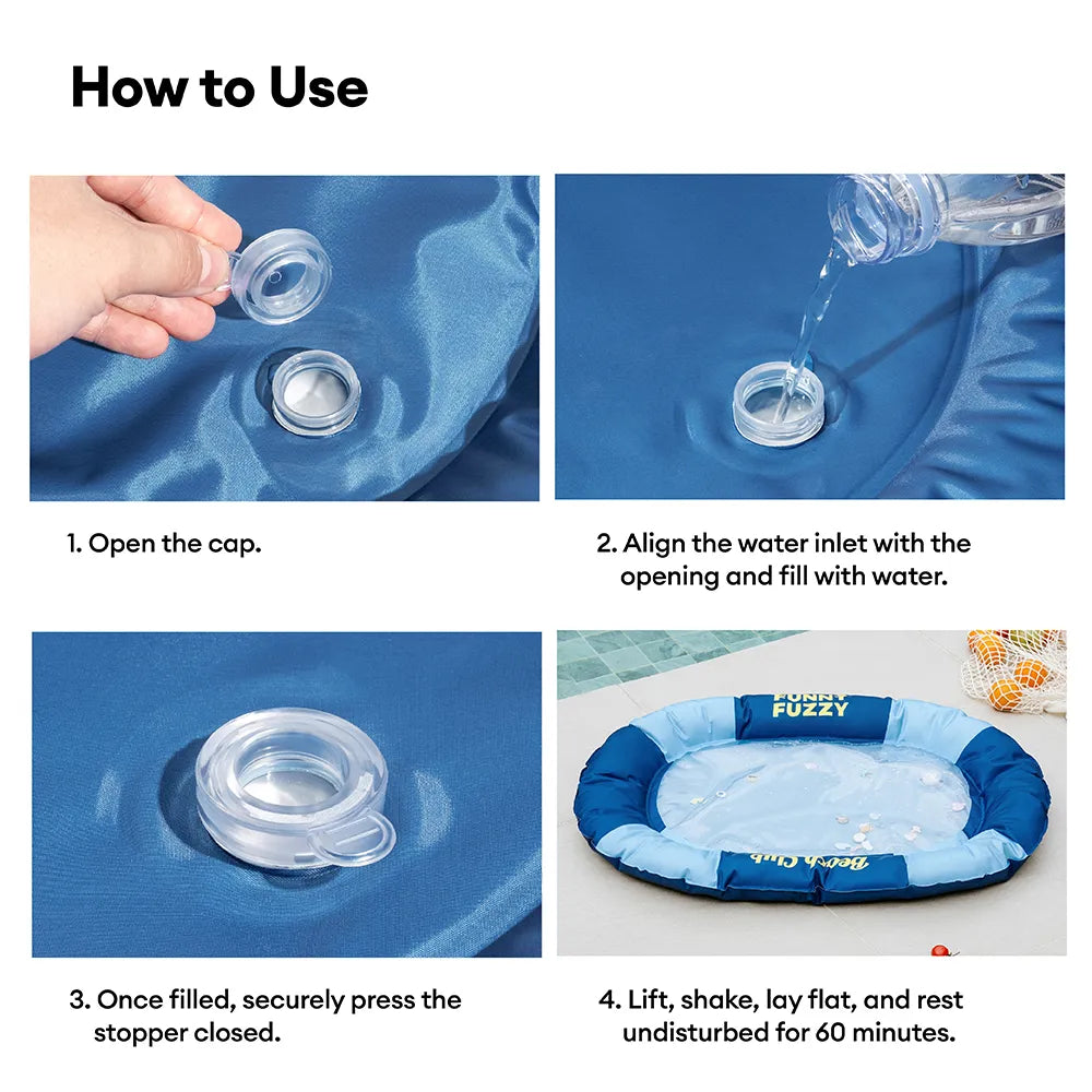 Water-Filled Cooling Dog Mat - Chill Nest
