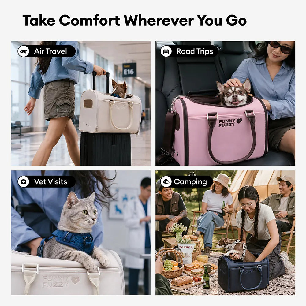 Cat Airline-Compliant Soft-Sided Carriers-Urban Roaming