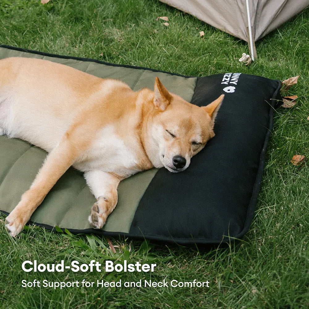 Foldable Elevated Dog Bed With Waterproof Mat-Urban Roaming