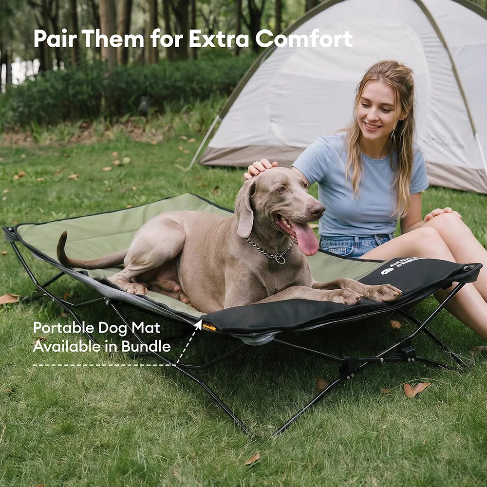 Cooling Foldable Elevated Outdoor Dog Bed-Urban Roaming