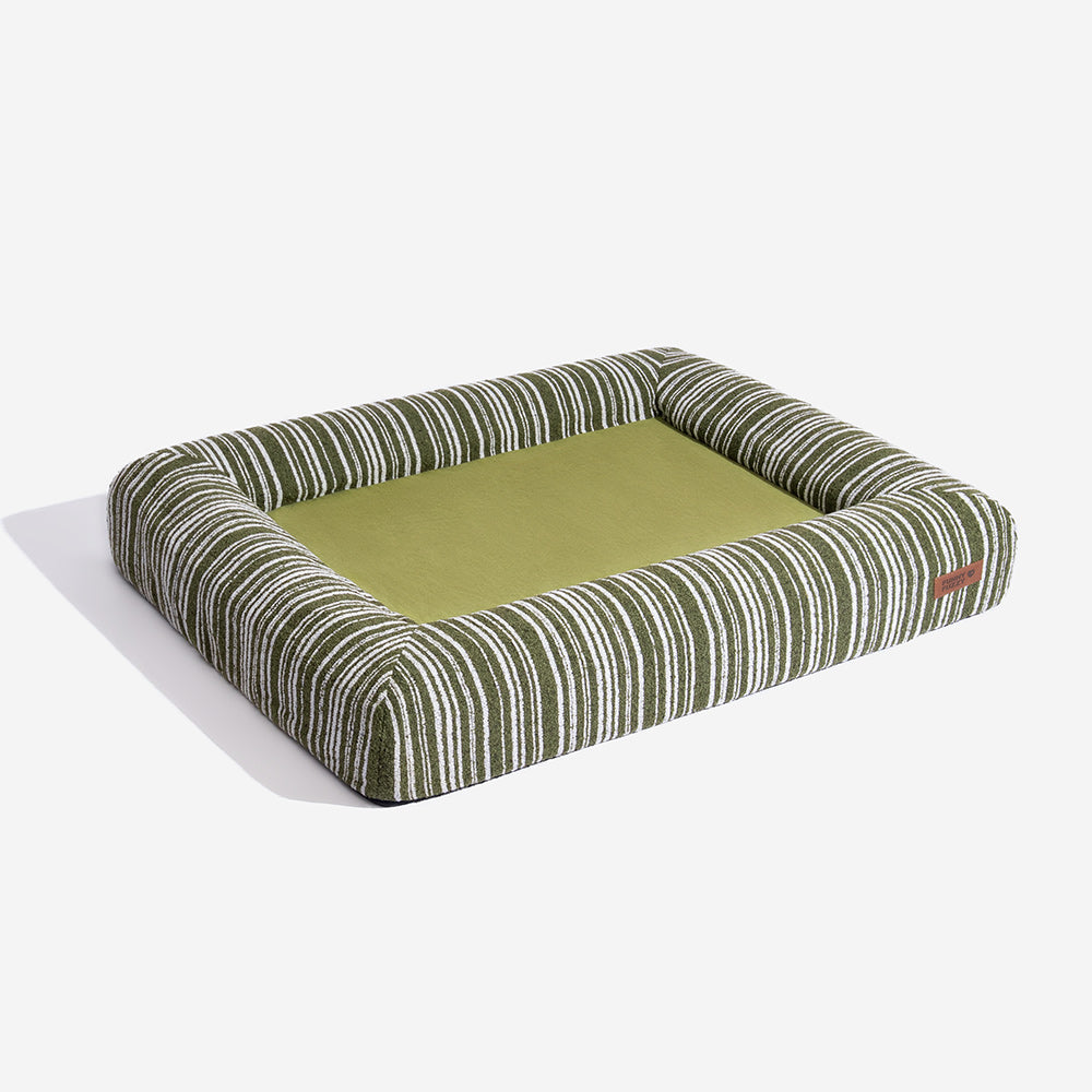 Orthopedic All-season Memory Foam Bolster Boucle Dog Bed - Funnyfuzzy SnugNest