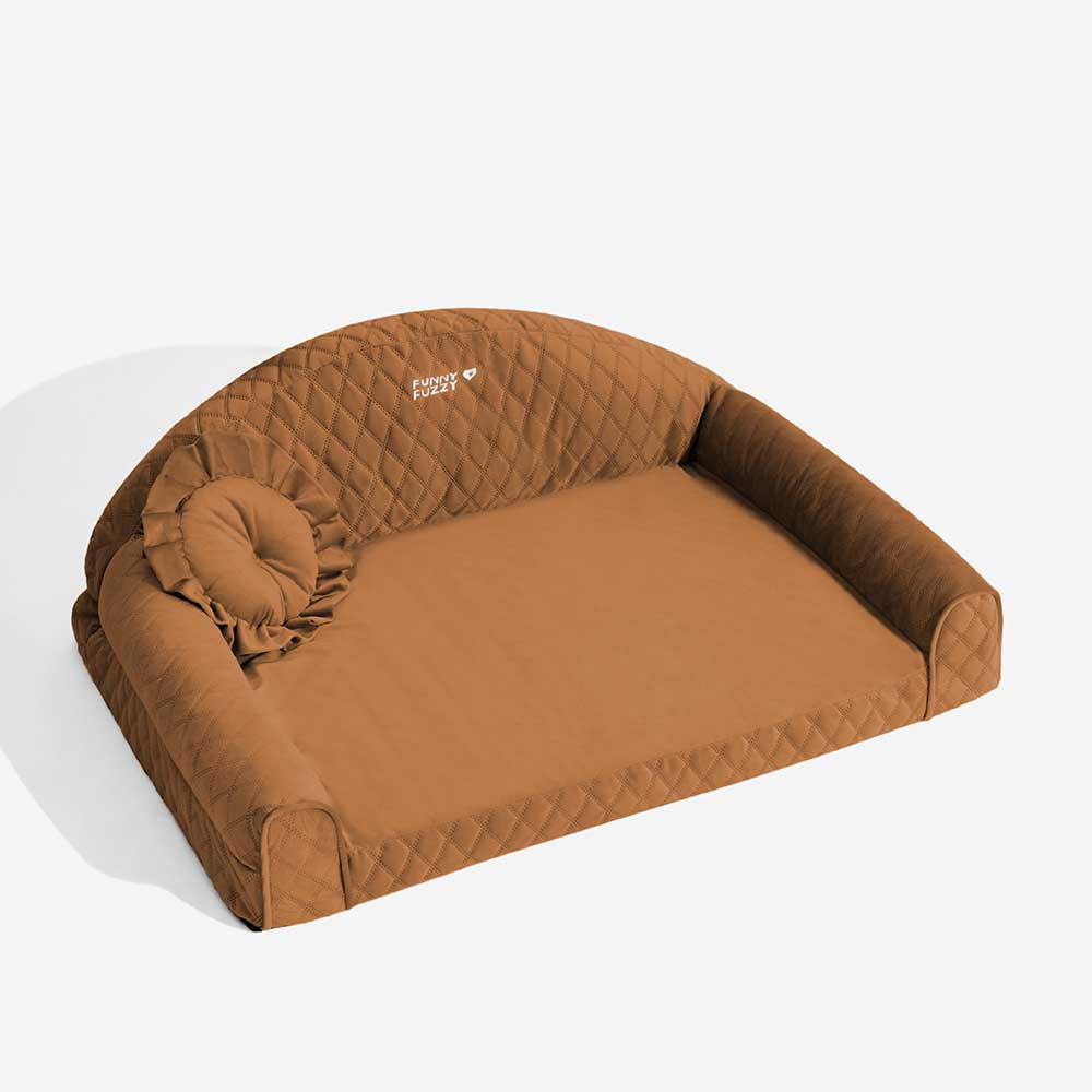 Pinky Cosy Indoor Sofa Calming Cat Bed - Princess Lord