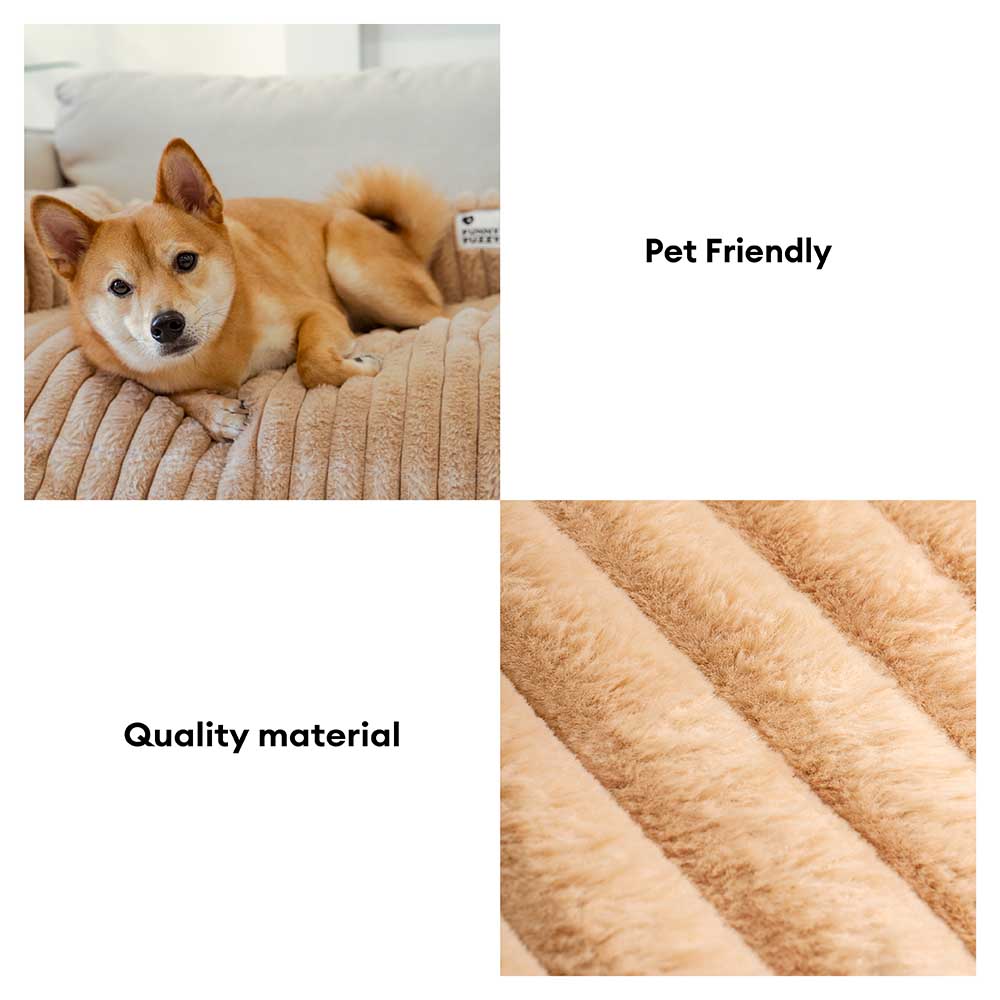 Fluffy Sofa Blanket Bolster Dog Mat Sofa Cover