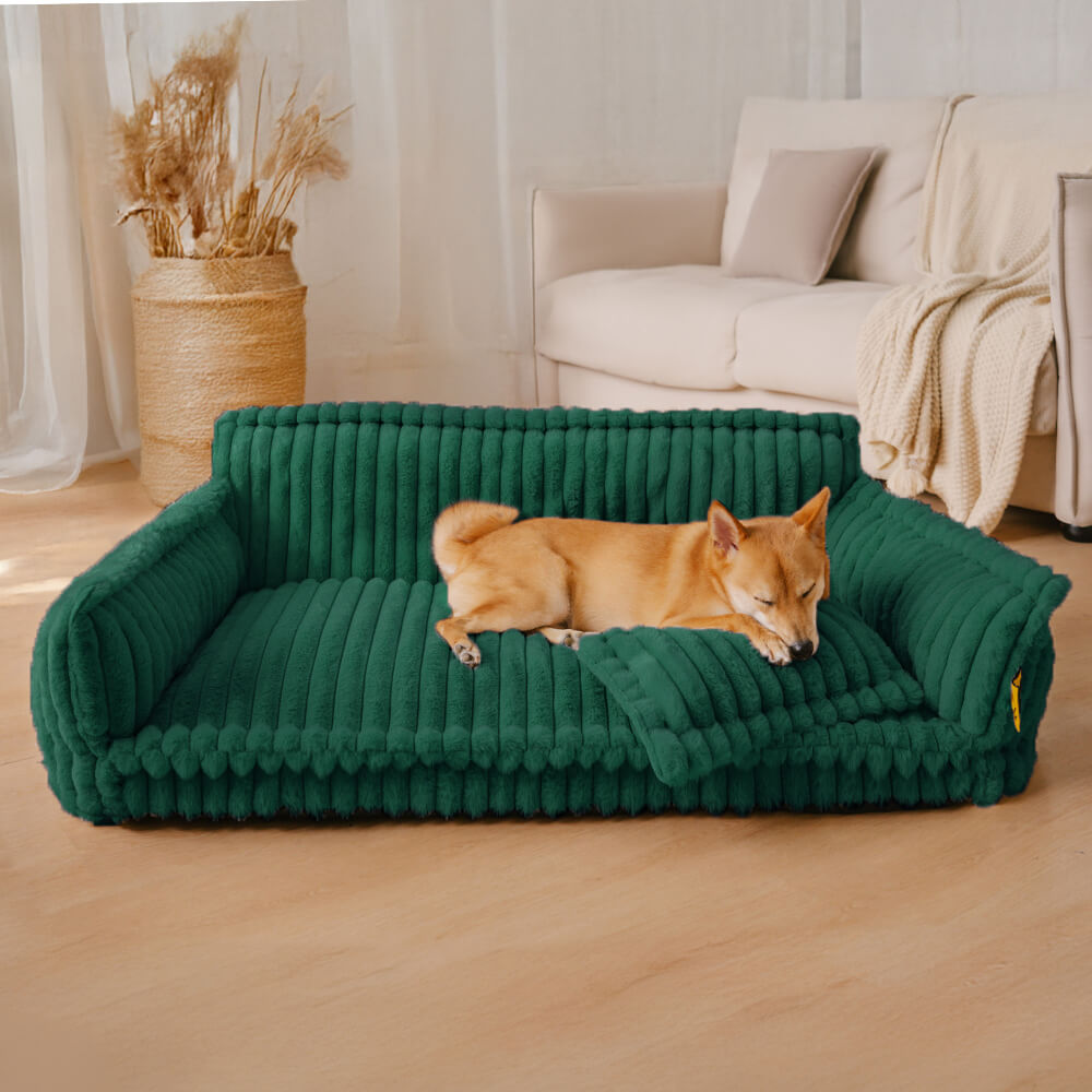 Large Washable Fluffy Orthopaedic Soft Dog Sofa Bed-Snoozy Dream