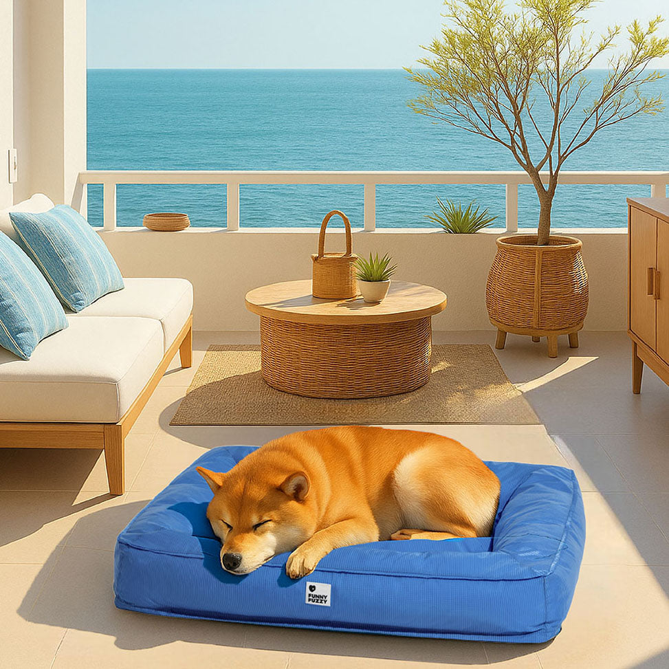 Fully Orthopedic Surround Support Waterproof Large Dog Bed for Crate