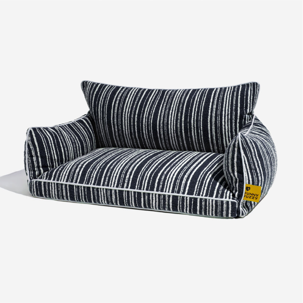 Orthopedic All-season Dog Sofa Bed Boucle Dog Bed - Funnyfuzzy SnugNest