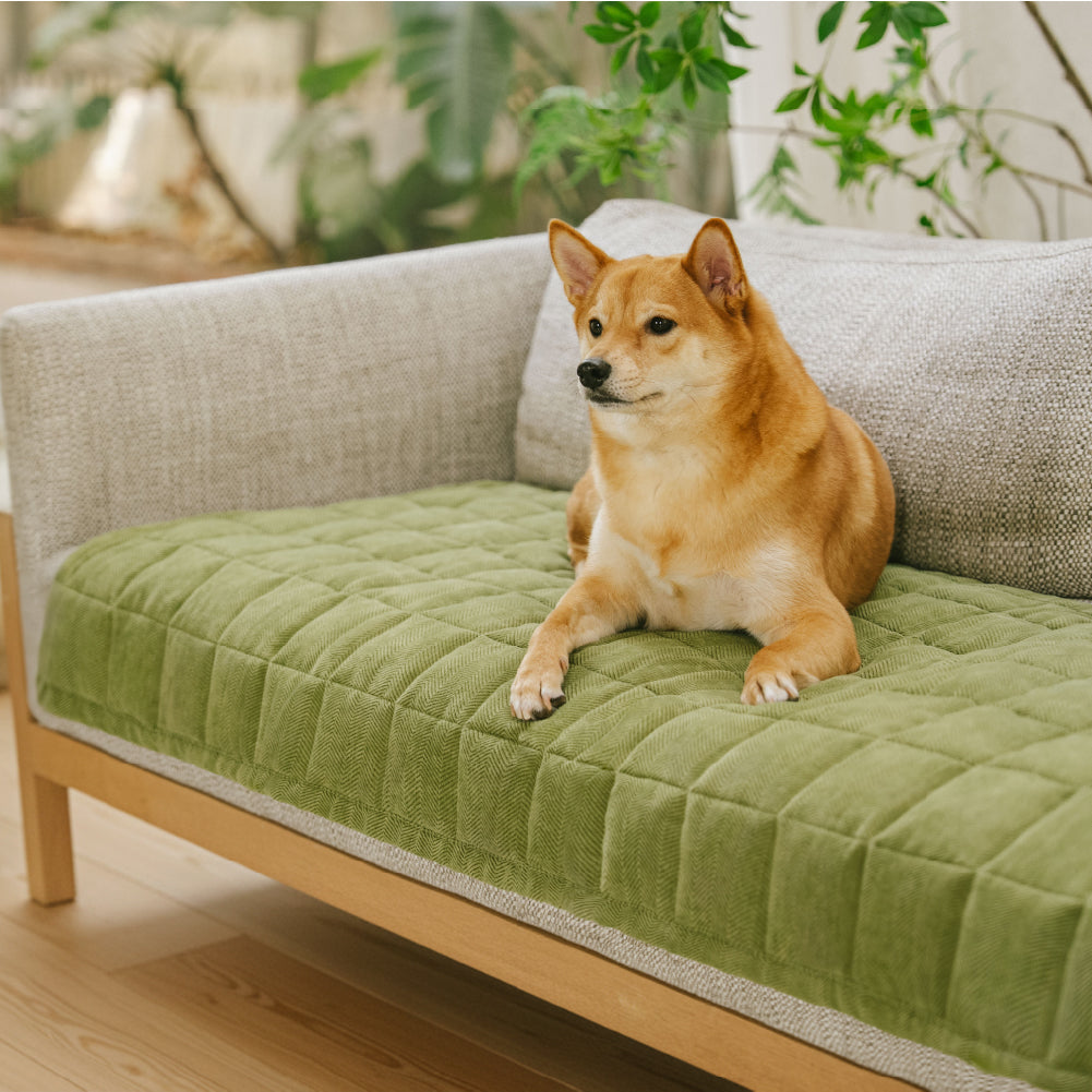 Scratch-proof All-season Stain-resistant Sofa Cover Mat - Retro