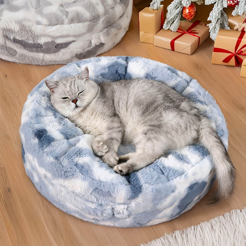 Cloudy Dream Cosy Fluffy Pet Bed Deep Sleep Dog Bed