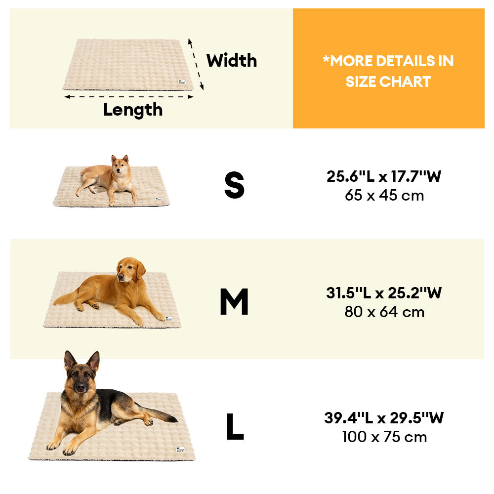 Cosy Plush Warm Washable and Portable Pet Mat - ThermoPad
