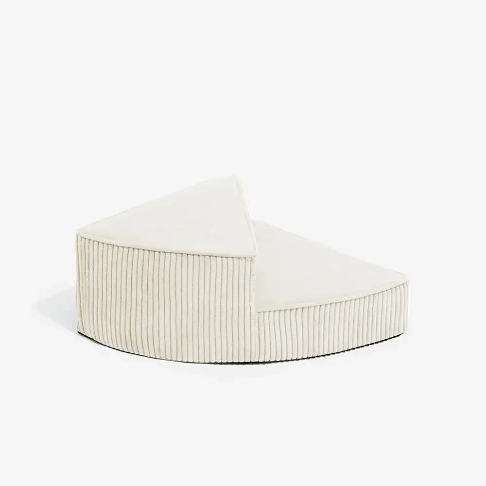 Cosy Corduroy Joint-Friendly Removable Spiral Pet Steps - CreamyStep