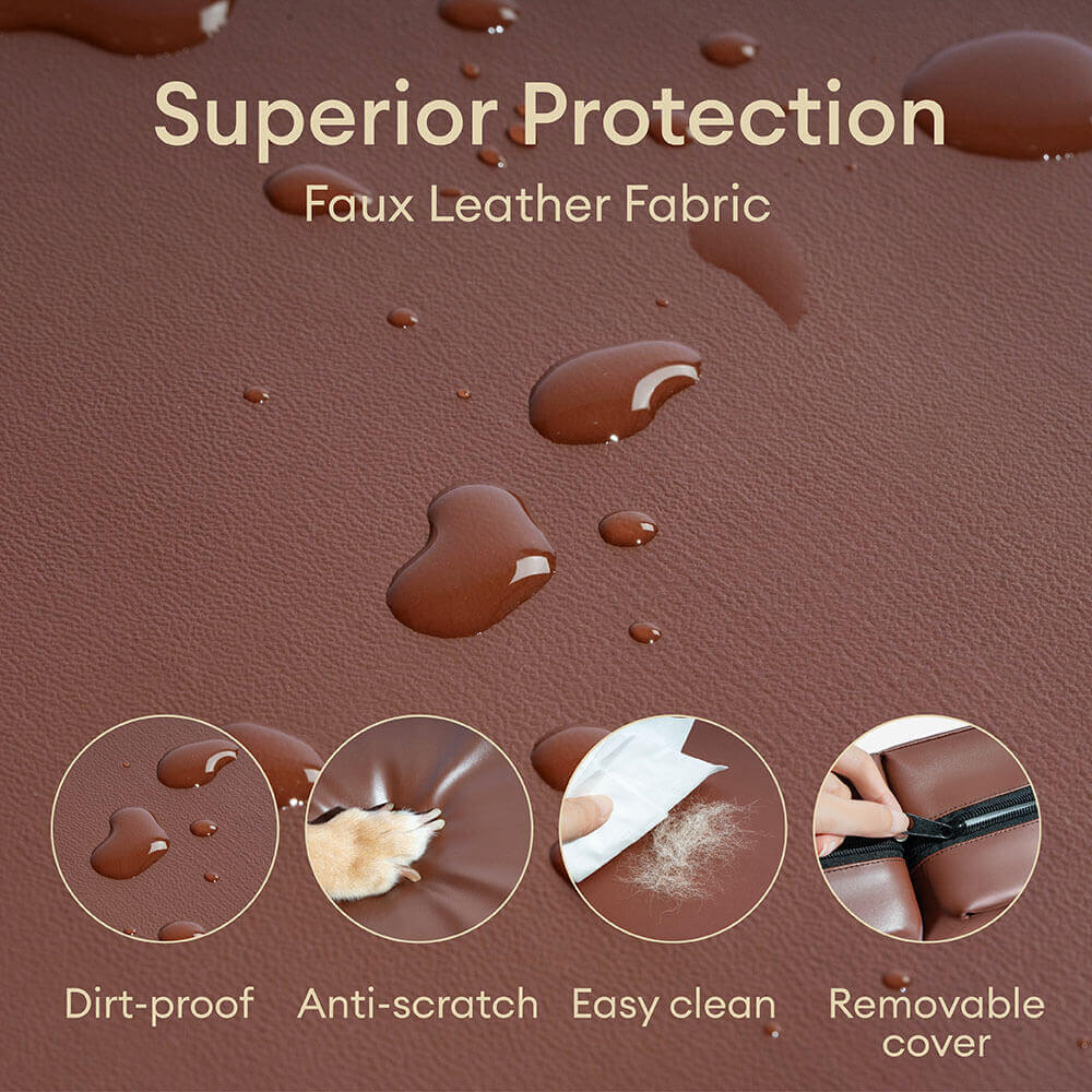 Waterproof Washable PU Leather Modular Multi-Level Pet Steps