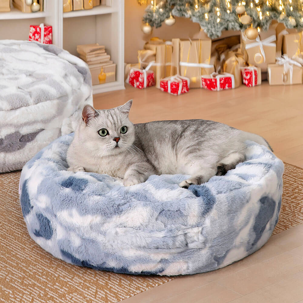 Cloudy Dream Cosy Fluffy Pet Bed Deep Sleep Dog Bed