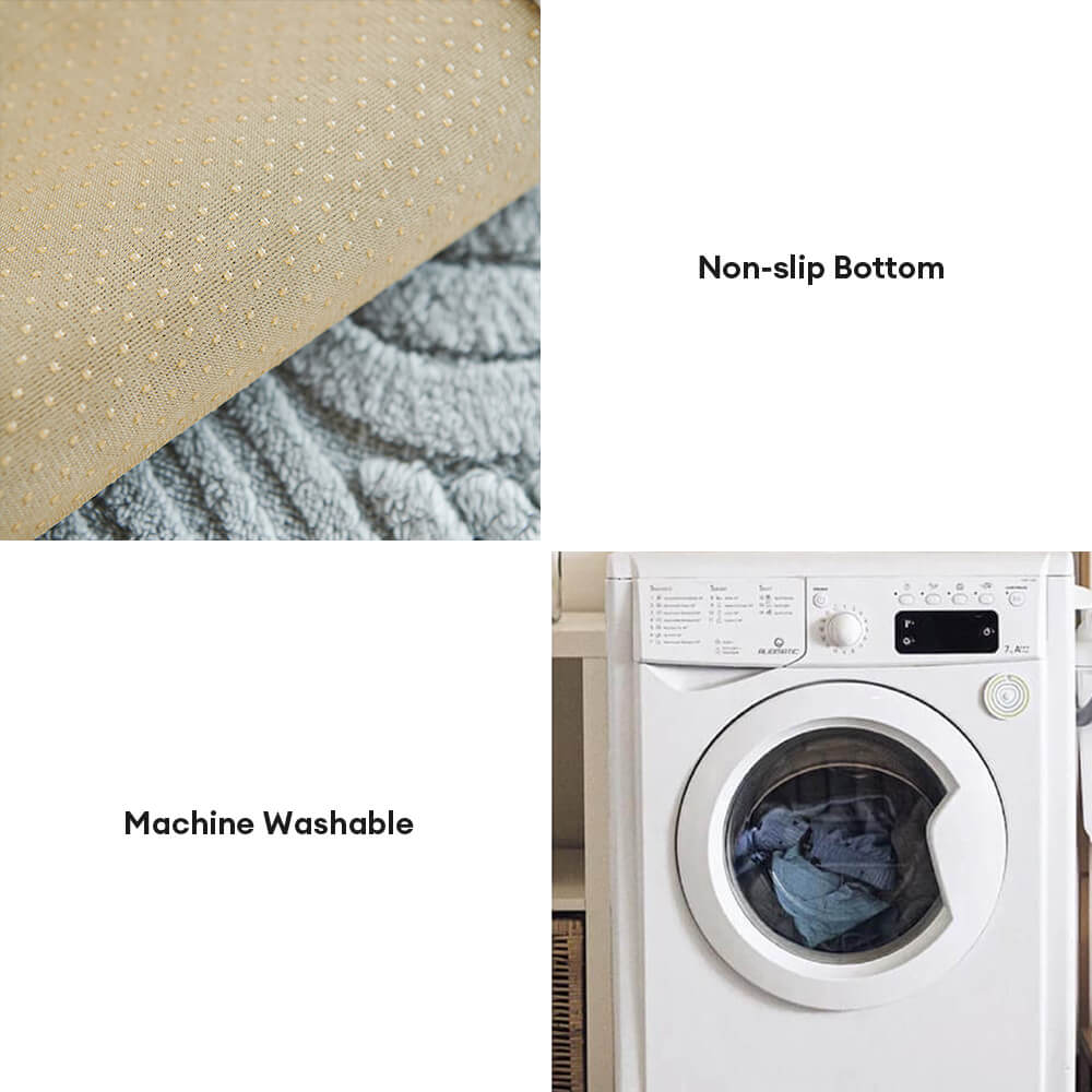 Modern Geometric Soft Plush Non-slip Furniture Protector Sofa Cover