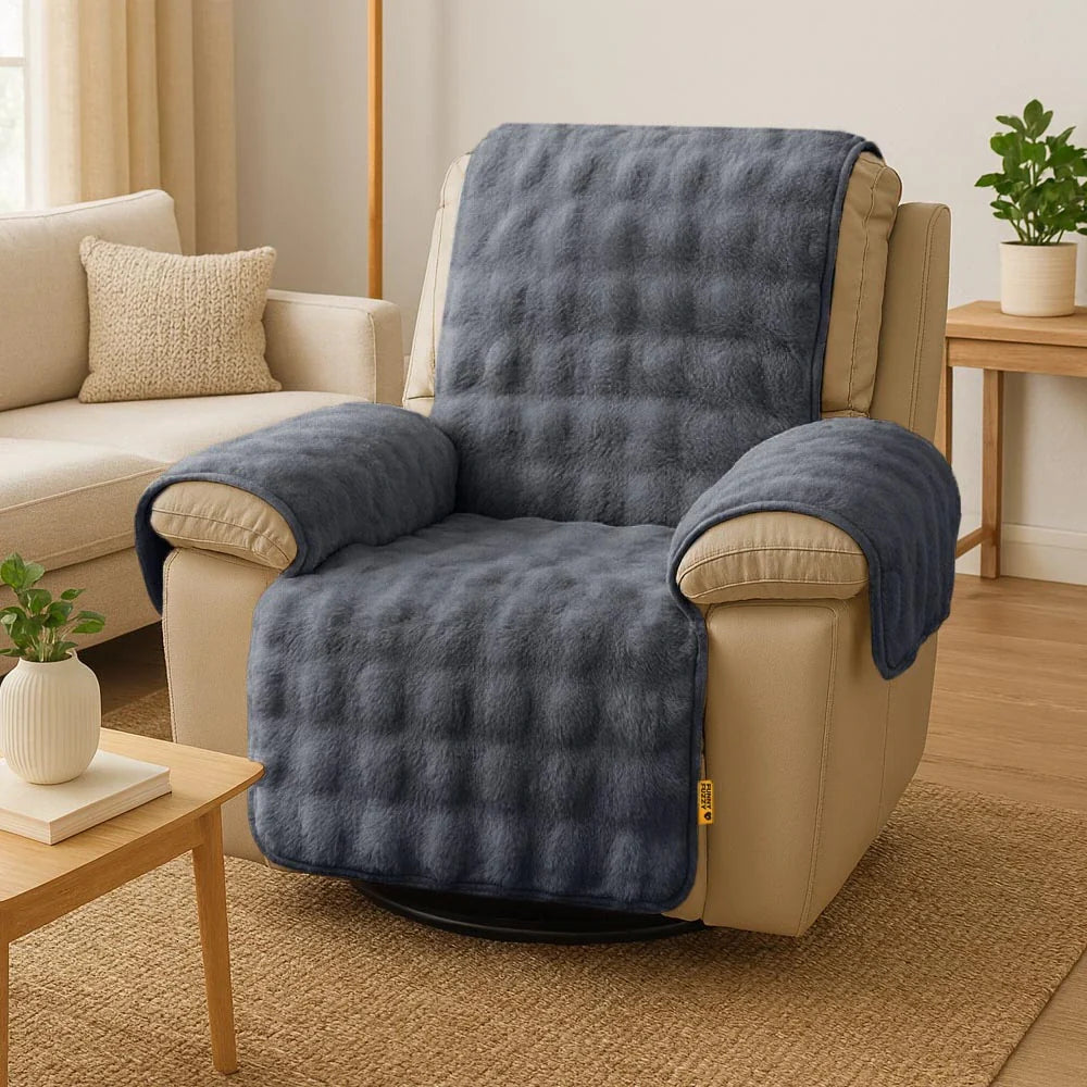 Water-resistant Fluffy Soft Furniture Protector Sofa Cover-EverDry