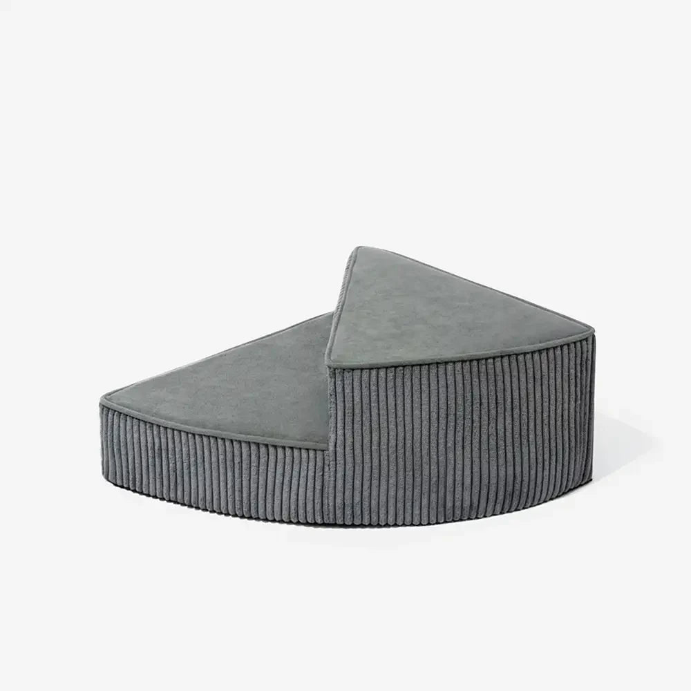 Cosy Corduroy Joint-Friendly Removable Spiral Pet Steps - CreamyStep