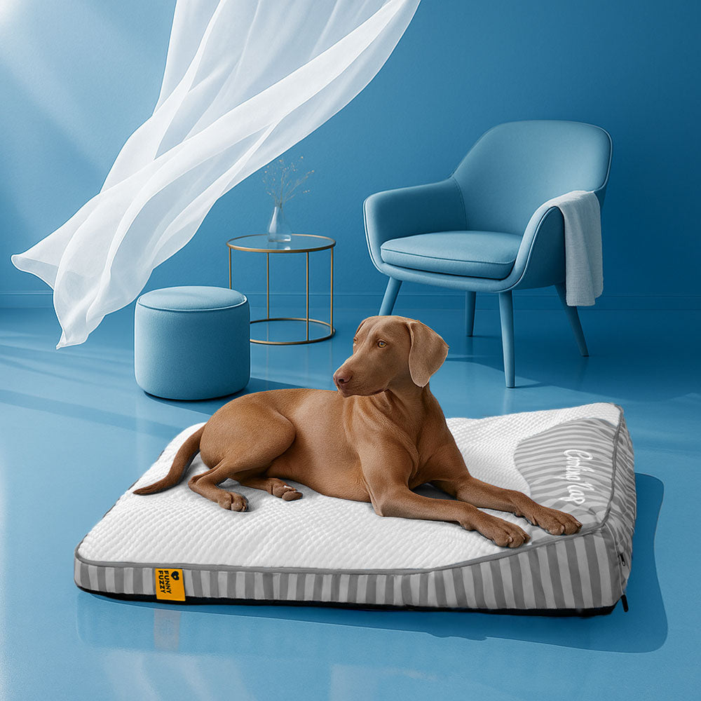 Large Washable Cooling Non-slip Outdoor Dog Mat - Cooling Nap