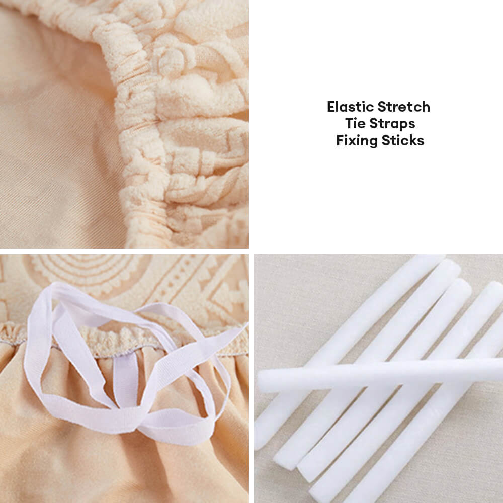 Bohemian Jacquard Stretch Full-Cover Anti-Slip Sofa Cover With Pillowcase