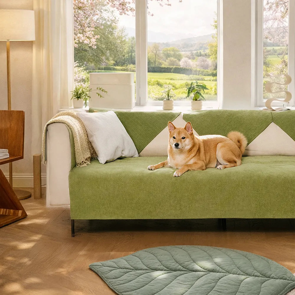 Waterproof All-season Stain-resistant Durable Sofa Cover - Retro