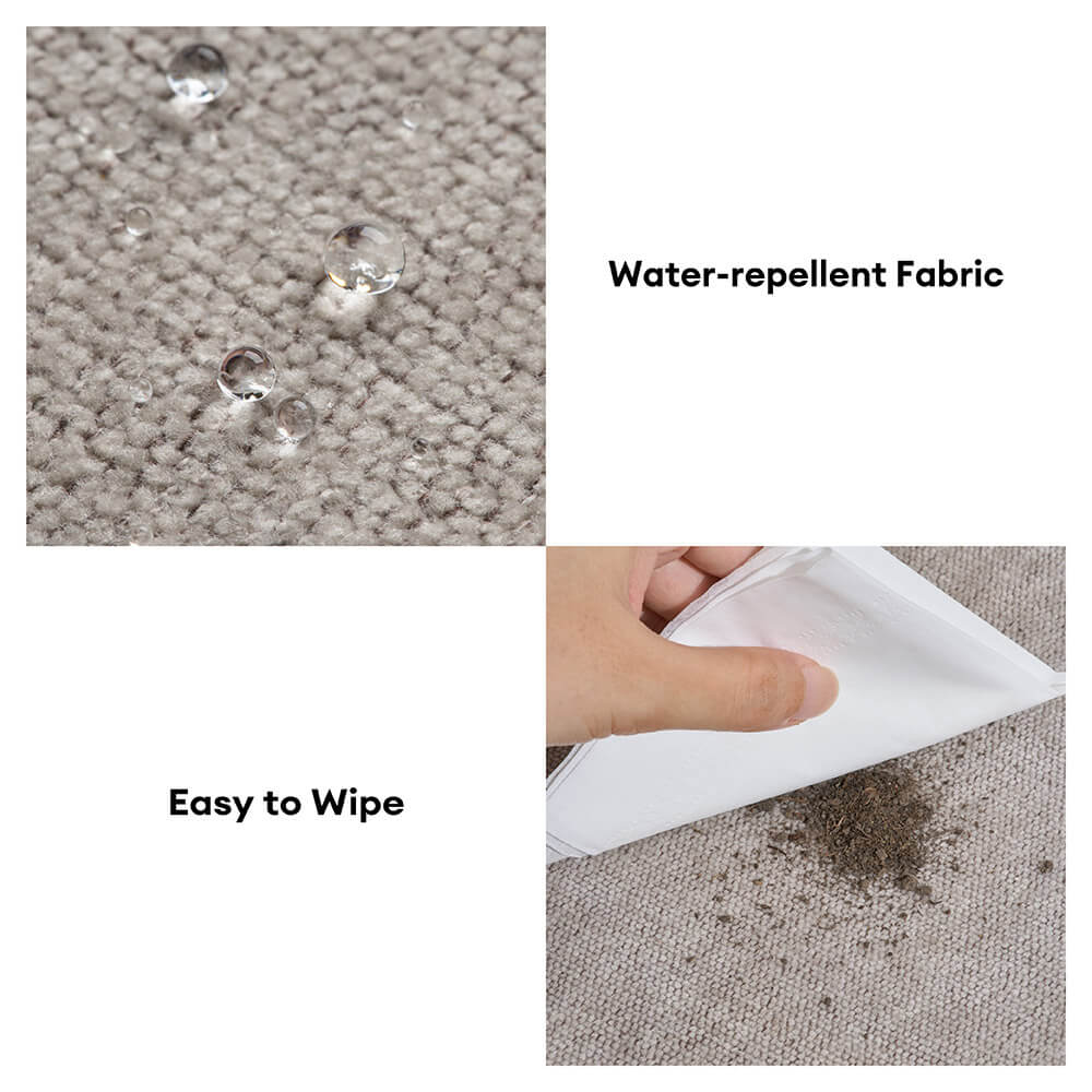 Luxe Water-repellent Faux Leather Removable Spiral Pet Steps - StepEase