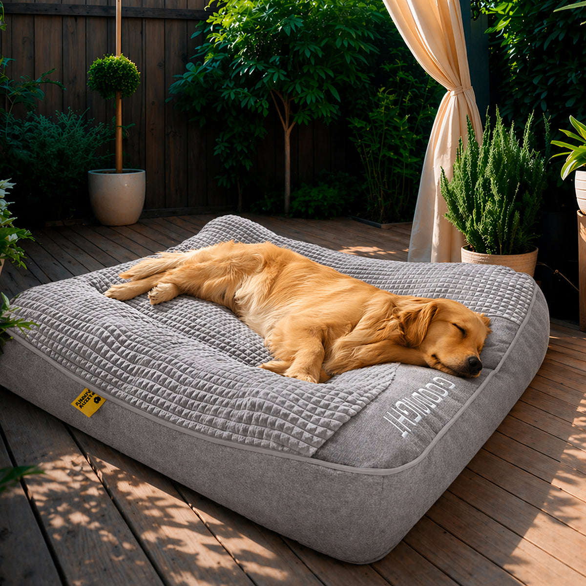 Large Thick Scratch-resistant Spine Protection Orthopaedic Dog Cushion Bed