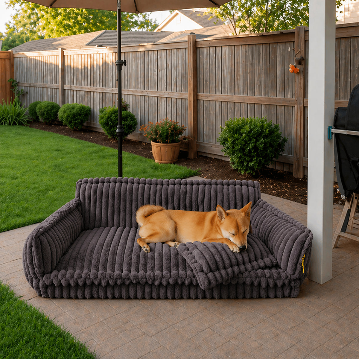 Large Washable Fluffy Orthopaedic Soft Dog Sofa Bed-Snoozy Dream