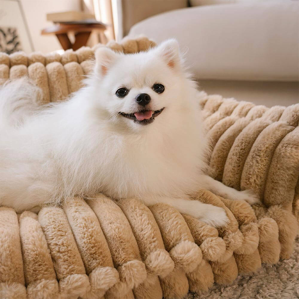 Large Washable Fluffy Orthopaedic Soft Dog Pillow Dog Sofa Bed - Home Office