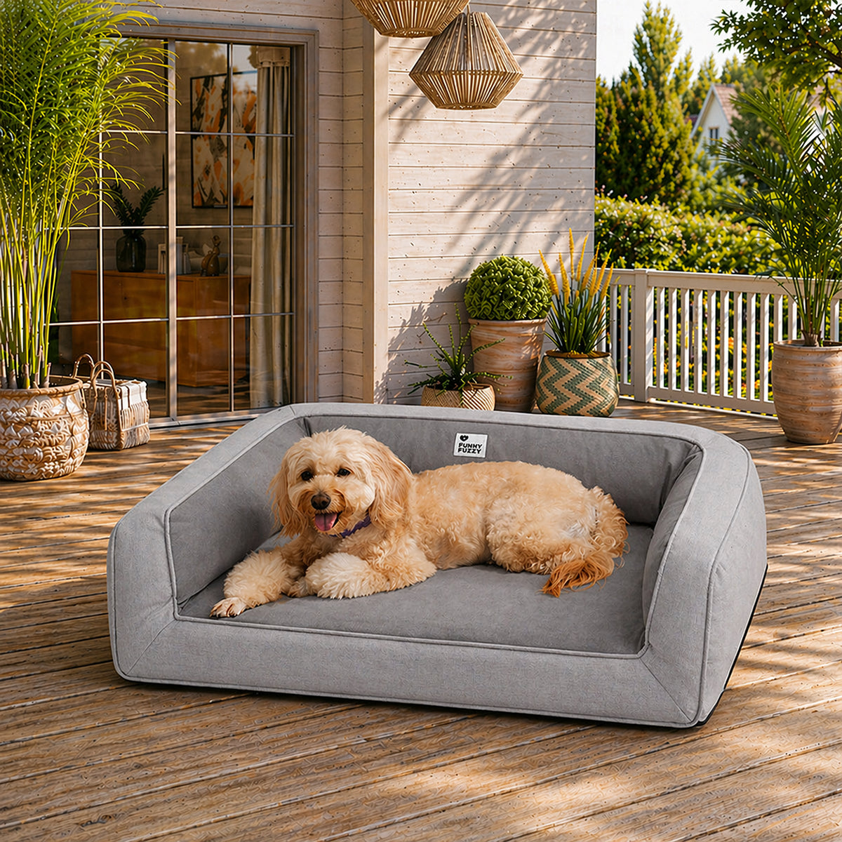 Ultimate Lounger Full Support Comfortable Orthopaedic Dog Sofa Bed