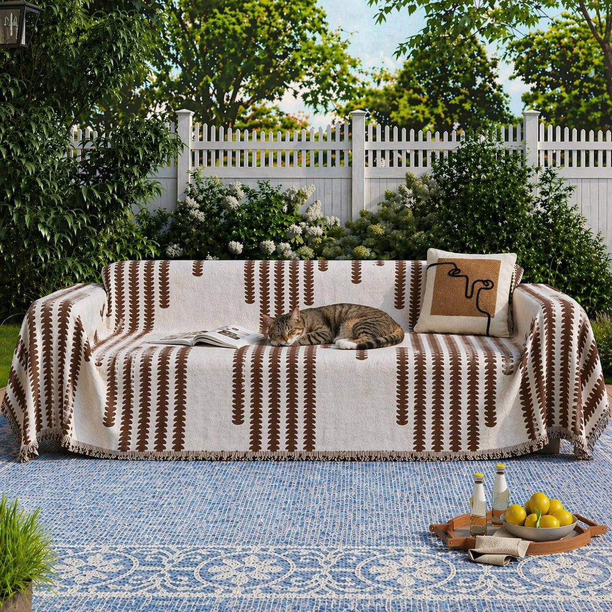 All-seasons Chenille Fabric Double-sided Anti-scratch Home Decoration Sofa Cover Sofa Throws