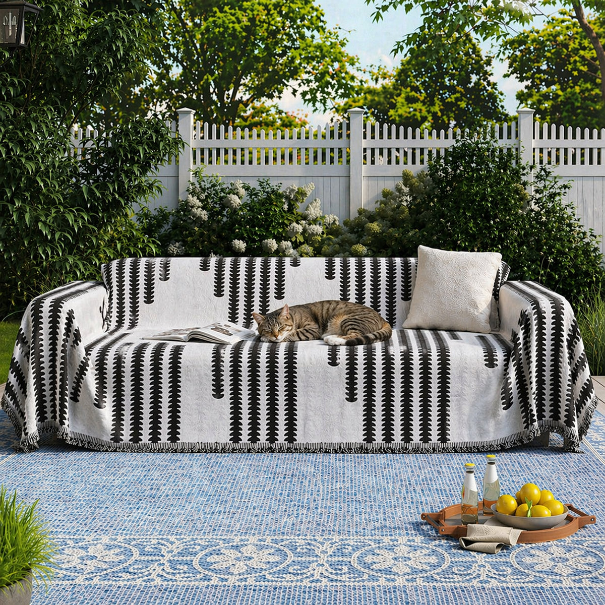 All-seasons Chenille Fabric Double-sided Anti-scratch Home Decoration Sofa Cover Sofa Throws