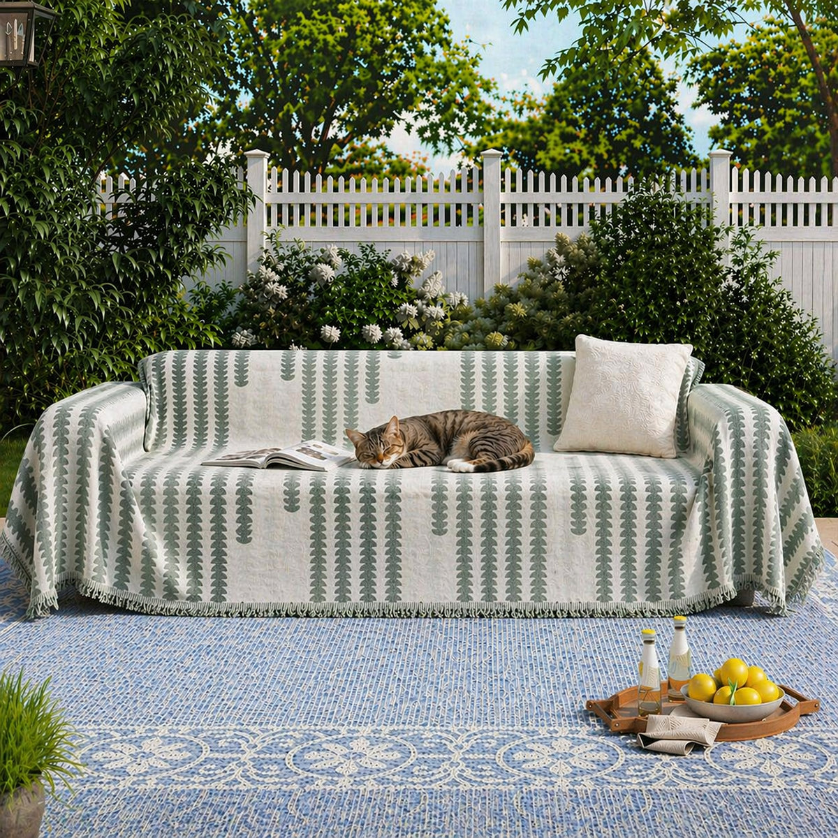 All-seasons Chenille Fabric Double-sided Anti-scratch Home Decoration Sofa Cover Sofa Throws