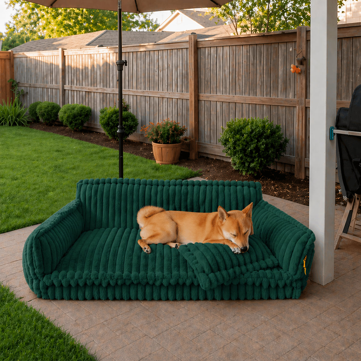 Large Washable Fluffy Orthopaedic Soft Dog Sofa Bed-Snoozy Dream
