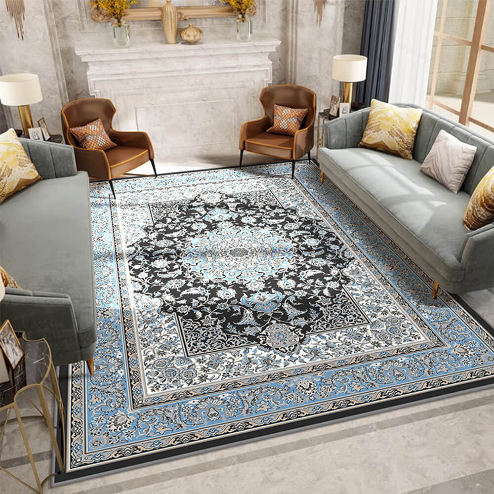 Mid-century Classic Pet-Friendly Living Room Persian Rug