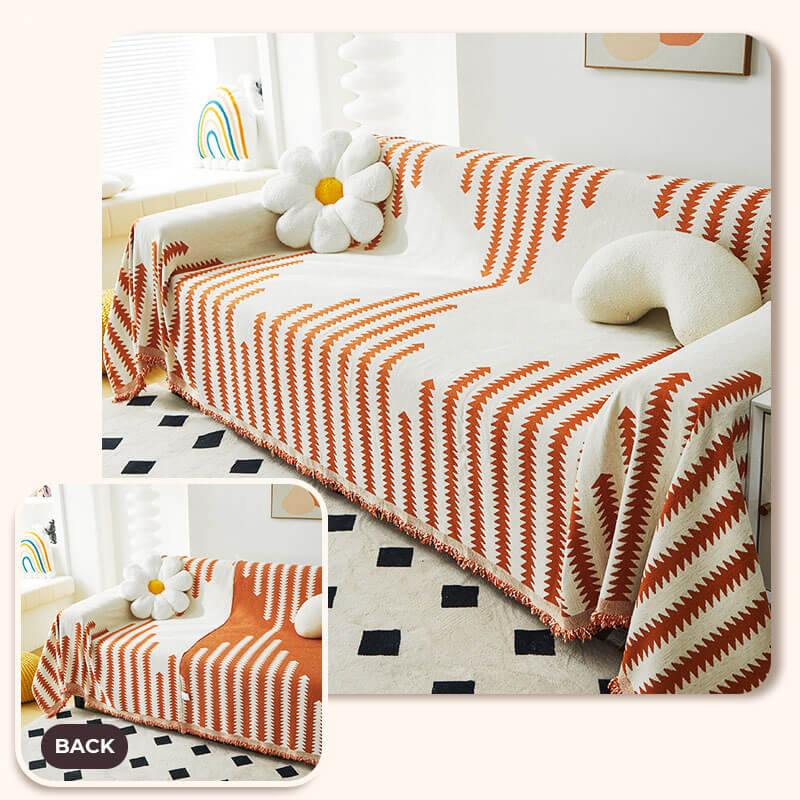 All-seasons Chenille Double-sided Anti-scratch Outdoor Garden Sofa Cover Sofa Throws