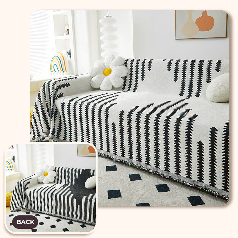 All-seasons Chenille Double-sided Anti-scratch Outdoor Garden Sofa Cover Sofa Throws