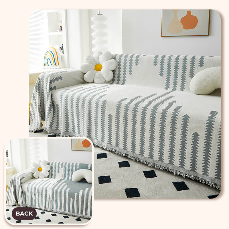 All-seasons Chenille Double-sided Anti-scratch Outdoor Garden Sofa Cover Sofa Throws