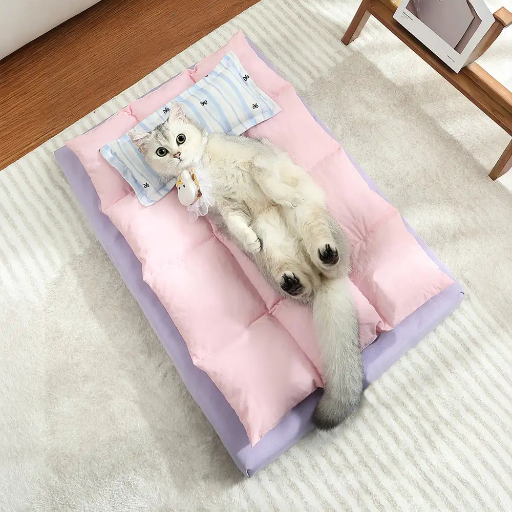 All In One Multi-Functional Water-Repellent Comfort Dog Bed With Pillow