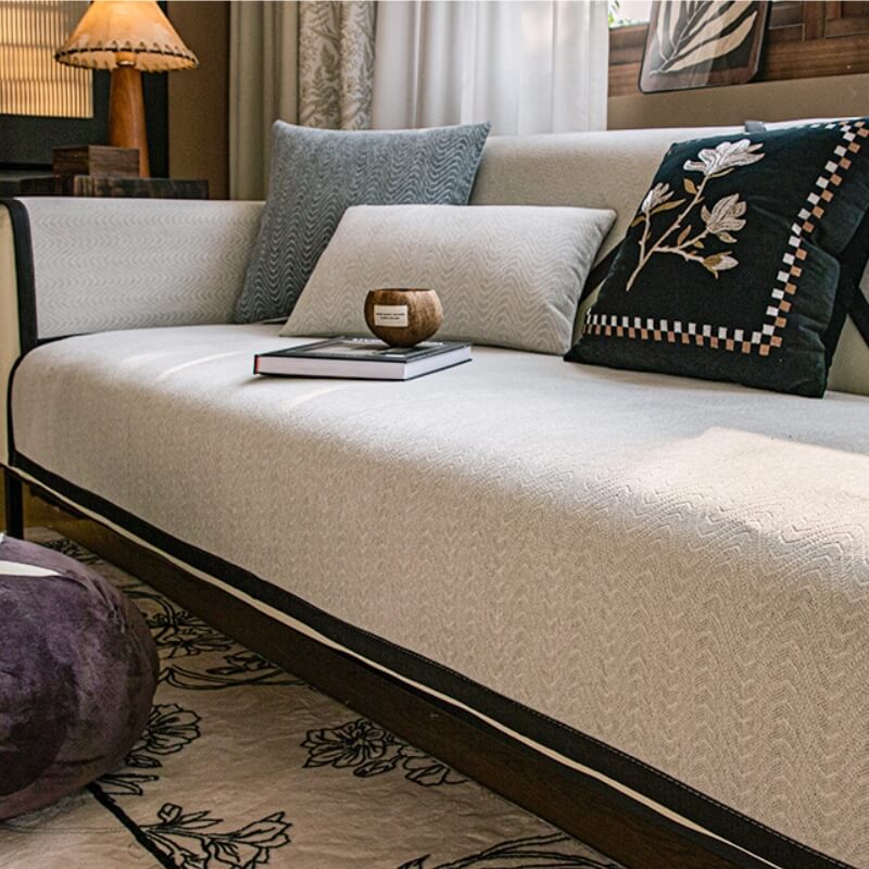 Chenille French Elegance Anti-Scratch Sofa Protector Sofa Cover