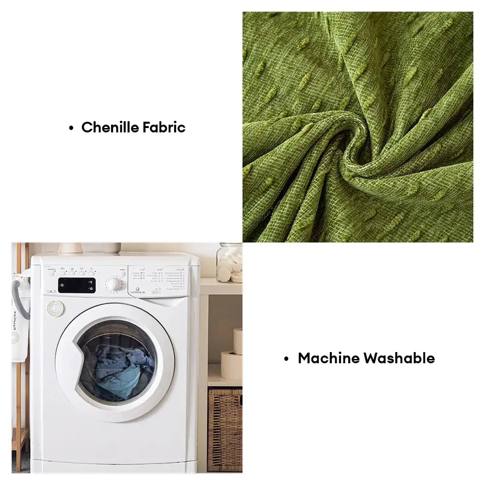 Chenille Jacquard Scratch-Resistant Sofa Throw Blanket Sofa Cover