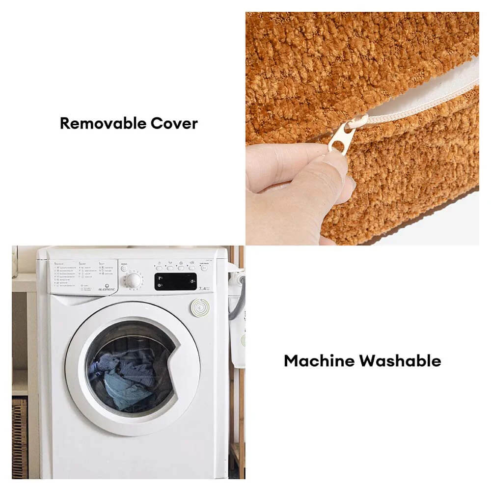 Chenille Durable Scratch-Resistant Foldable Blocks Multi-Level Dog Steps