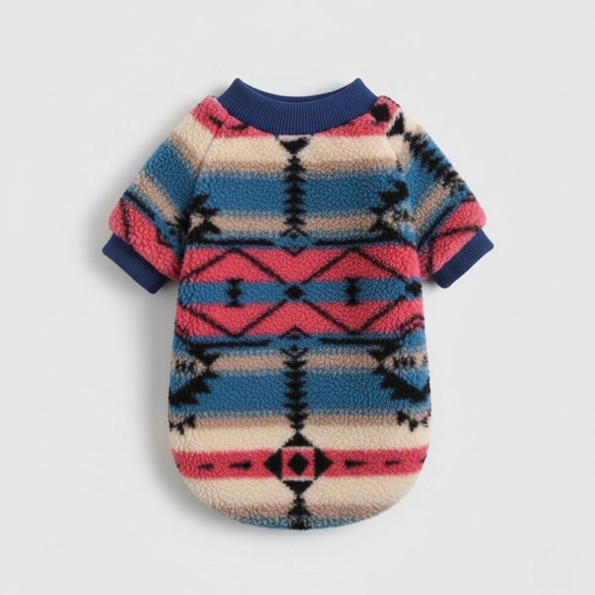 Colourful Striped Dog Clothes Sweater - Cosy & Fashionable Winter Wear Dog Jumper