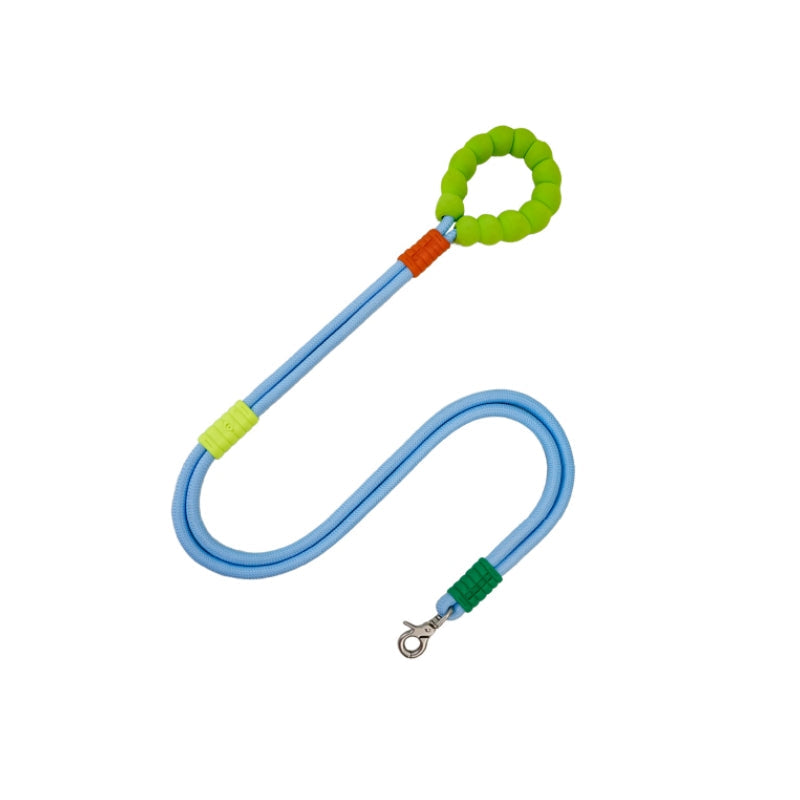 Cotton Candy Dual-Section Braided Dog Walking Lead