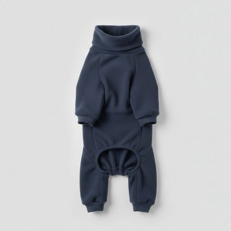 Cosy Fleece Dog Jumper Pyjamas - Dog Sleepwear for Large Dogs
