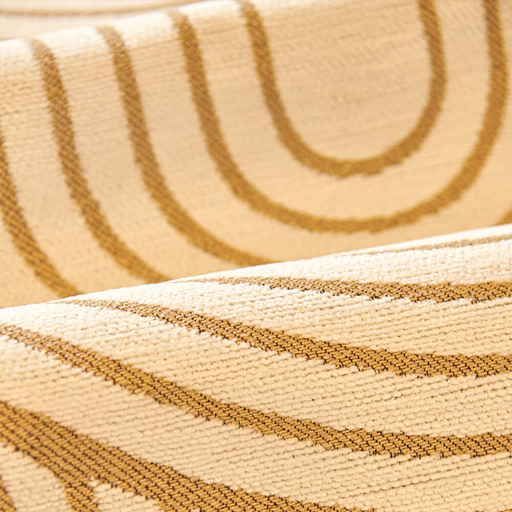 Modern Lines Chenille Artistic Sofa Protector Irregular Sofa Cover